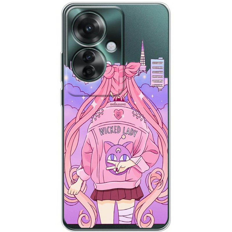 Прозрачный чехол BoxFace OPPO Reno 11 F Wiked Lady