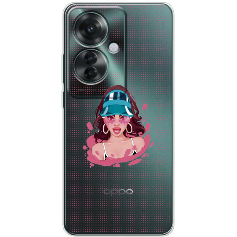 Прозрачный чехол BoxFace OPPO Reno 11 F Selena Gomez