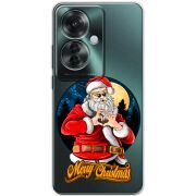 Прозрачный чехол BoxFace OPPO Reno 11 F Cool Santa