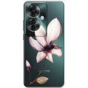 Прозрачный чехол BoxFace OPPO Reno 11 F Magnolia