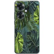 Прозрачный чехол BoxFace OPPO Reno 11 F Palm Tree