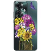 Прозрачный чехол BoxFace OPPO Reno 11 F My Bouquet