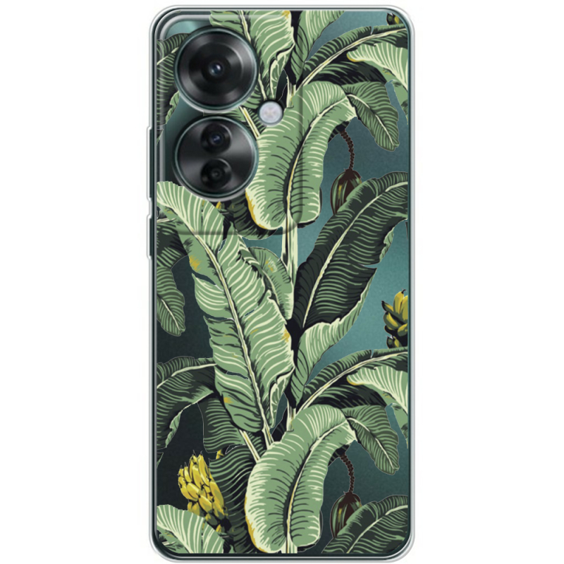 Прозрачный чехол BoxFace OPPO Reno 11 F Banana Leaves