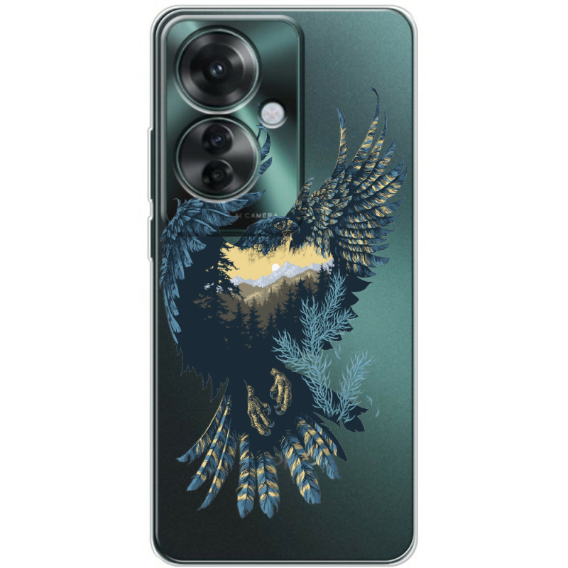 Прозрачный чехол BoxFace OPPO Reno 11 F Eagle