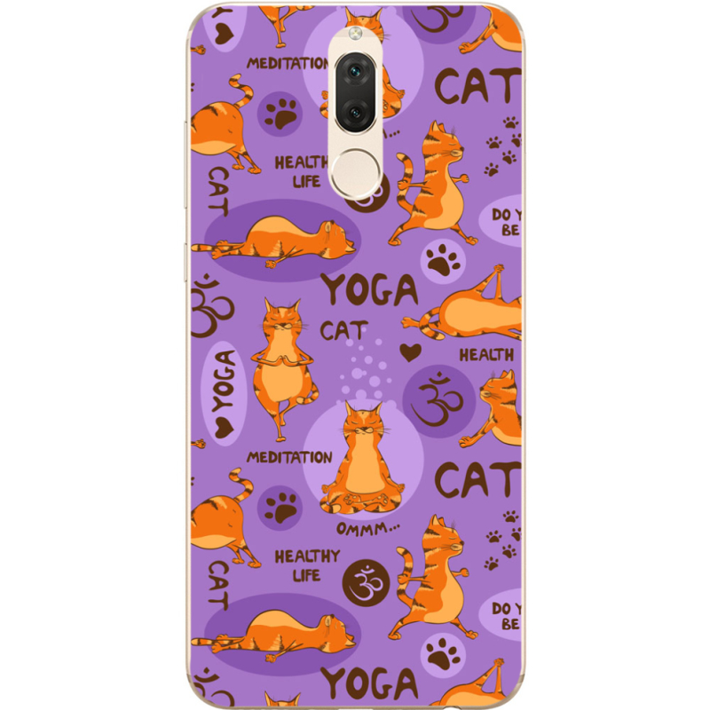 Чехол Uprint Huawei Mate 10 Lite Yoga Cat