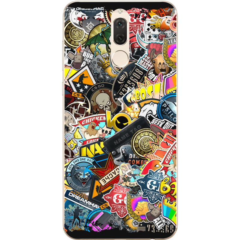 Чехол Uprint Huawei Mate 10 Lite CS:Go Stickerbombing