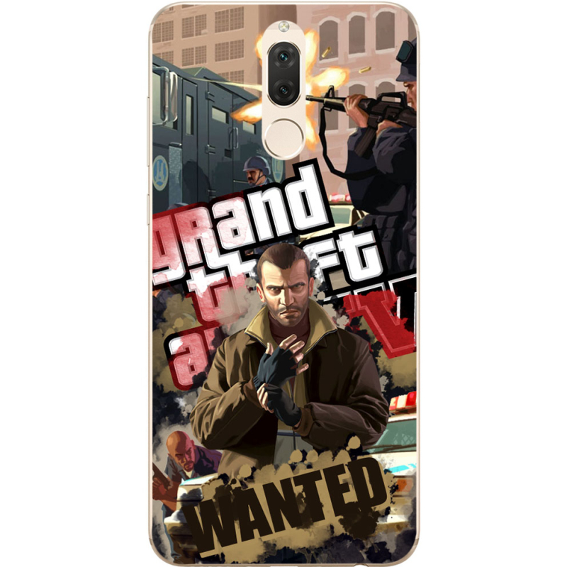 Чехол Uprint Huawei Mate 10 Lite GTA 4