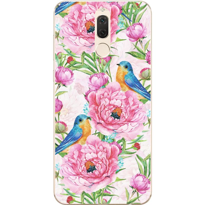 Чехол Uprint Huawei Mate 10 Lite Birds and Flowers