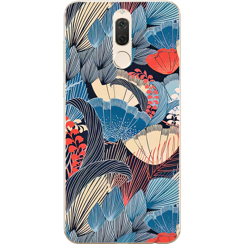 Чехол Uprint Huawei Mate 10 Lite Blue Herb