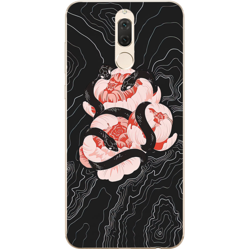 Чехол Uprint Huawei Mate 10 Lite Snake Rose