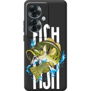 Черный чехол BoxFace OPPO Reno 11 F Fish