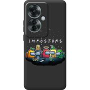 Черный чехол BoxFace OPPO Reno 11 F Among Us Impostors