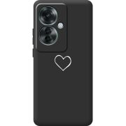 Черный чехол BoxFace OPPO Reno 11 F My Heart