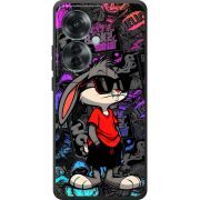 Черный чехол BoxFace OPPO Reno 11 F Малий вухань