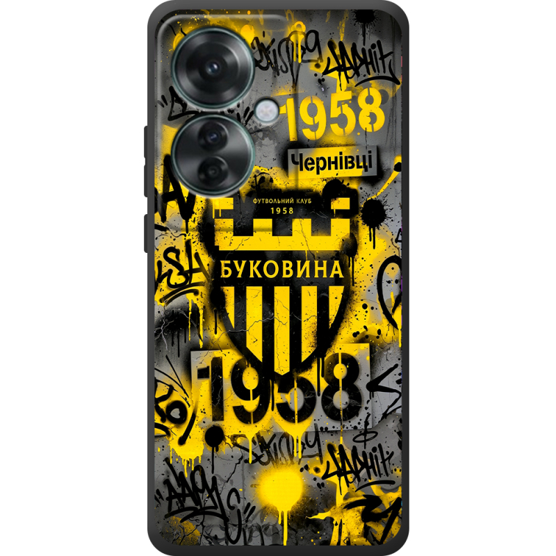 Черный чехол BoxFace OPPO Reno 11 F 
