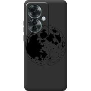 Черный чехол BoxFace OPPO Reno 11 F Planet