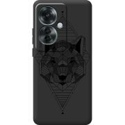 Черный чехол BoxFace OPPO Reno 11 F 