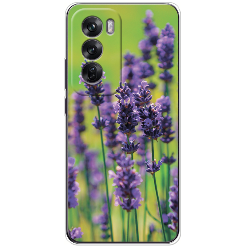 Чехол BoxFace OPPO Reno 12 Green Lavender