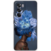 Чехол BoxFace OPPO Reno 12 Exquisite Blue Flowers