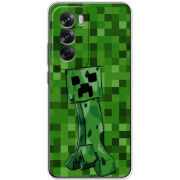 Чехол BoxFace OPPO Reno 12 Minecraft Creeper