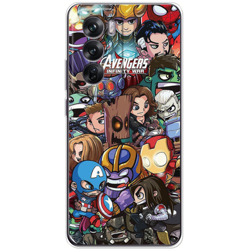 Чехол BoxFace OPPO Reno 12 Avengers Infinity War