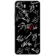 Чехол BoxFace OPPO Reno 12 Stray Kids автограф