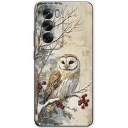 Чехол BoxFace OPPO Reno 12 Christmas Owl