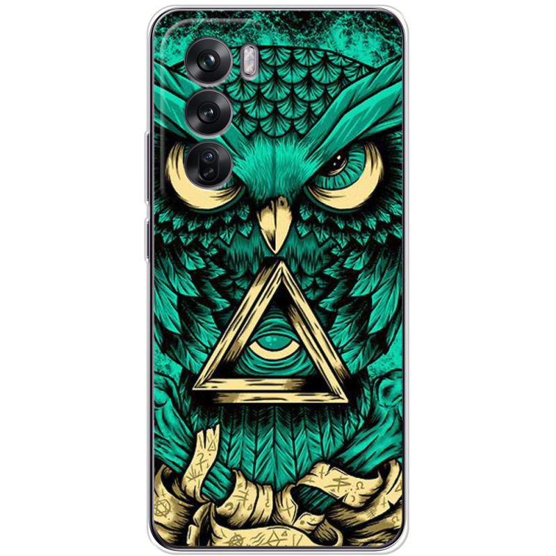 Чехол BoxFace OPPO Reno 12 Masonic Owl