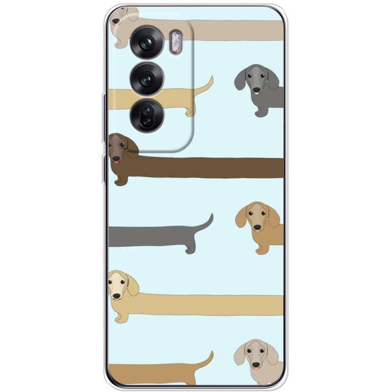 Чехол BoxFace OPPO Reno 12 Dachshund