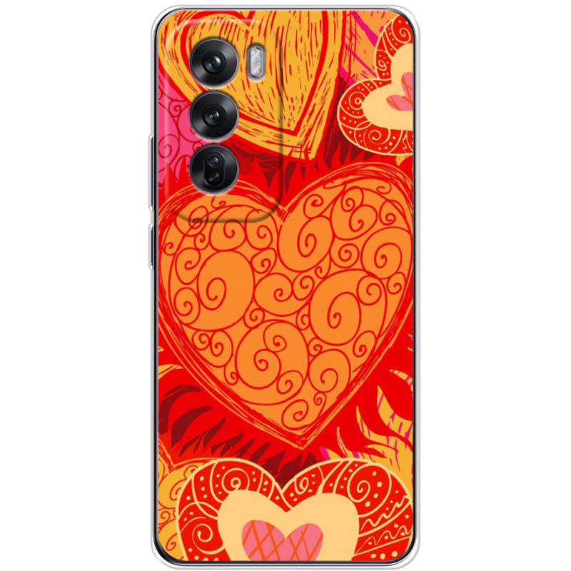 Чехол BoxFace OPPO Reno 12 Warm Hearts