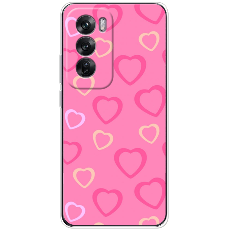 Чехол BoxFace OPPO Reno 12 Sugar Hearts