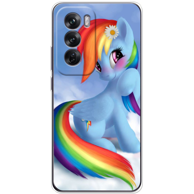 Чехол BoxFace OPPO Reno 12 My Little Pony Rainbow Dash