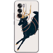 Чехол BoxFace OPPO Reno 12 Black Deer