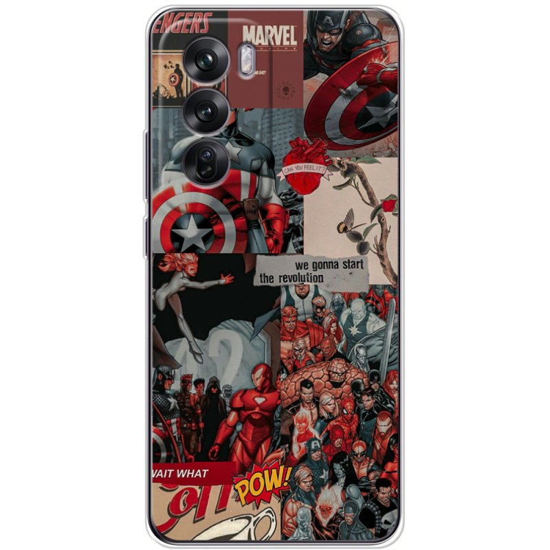 Чехол BoxFace OPPO Reno 12 Marvel Avengers