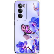 Чехол BoxFace OPPO Reno 12 Orchids and Butterflies