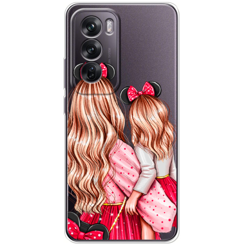 Прозрачный чехол BoxFace OPPO Reno 12 Mouse Girls