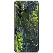 Прозрачный чехол BoxFace OPPO Reno 12 Palm Tree