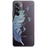 Прозрачный чехол BoxFace OPPO Reno 12 Feather