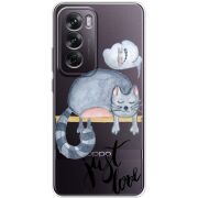 Прозрачный чехол BoxFace OPPO Reno 12 Just Love