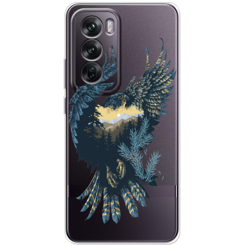 Прозрачный чехол BoxFace OPPO Reno 12 Eagle