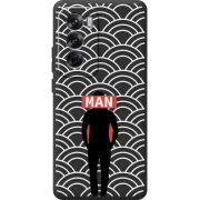 Черный чехол BoxFace OPPO Reno 12 Man Pattern