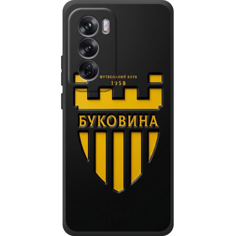Черный чехол BoxFace OPPO Reno 12 