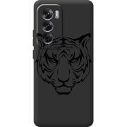 Черный чехол BoxFace OPPO Reno 12 Tiger