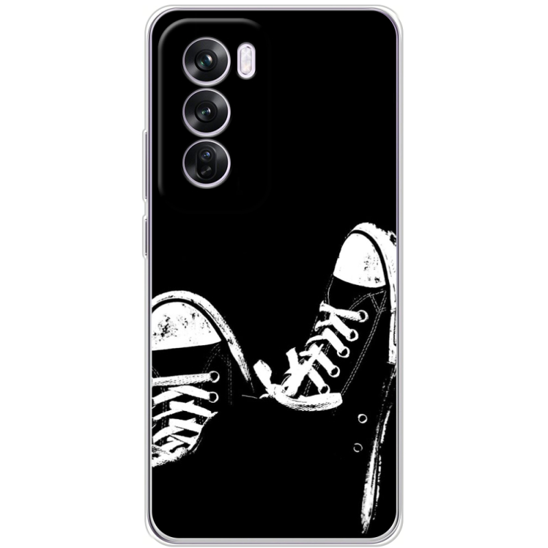 Чехол BoxFace OPPO Reno 12 Pro Black Sneakers