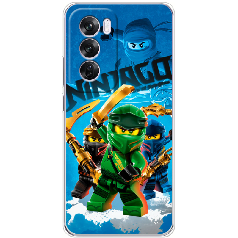 Чехол BoxFace OPPO Reno 12 Pro Lego Ninjago