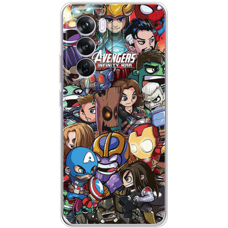 Чехол BoxFace OPPO Reno 12 Pro Avengers Infinity War