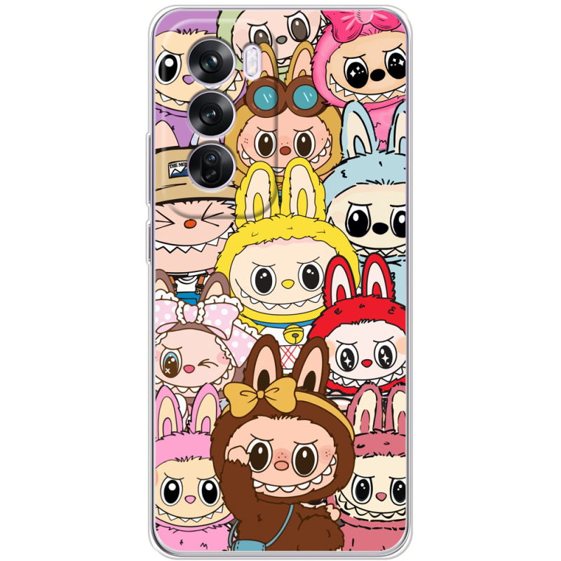 Чехол BoxFace OPPO Reno 12 Pro Labubu