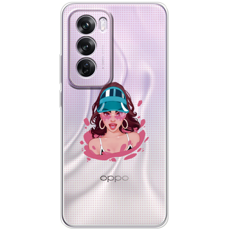 Прозрачный чехол BoxFace OPPO Reno 12 Pro Selena Gomez