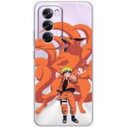 Прозрачный чехол BoxFace OPPO Reno 12 Pro Naruto and Kurama