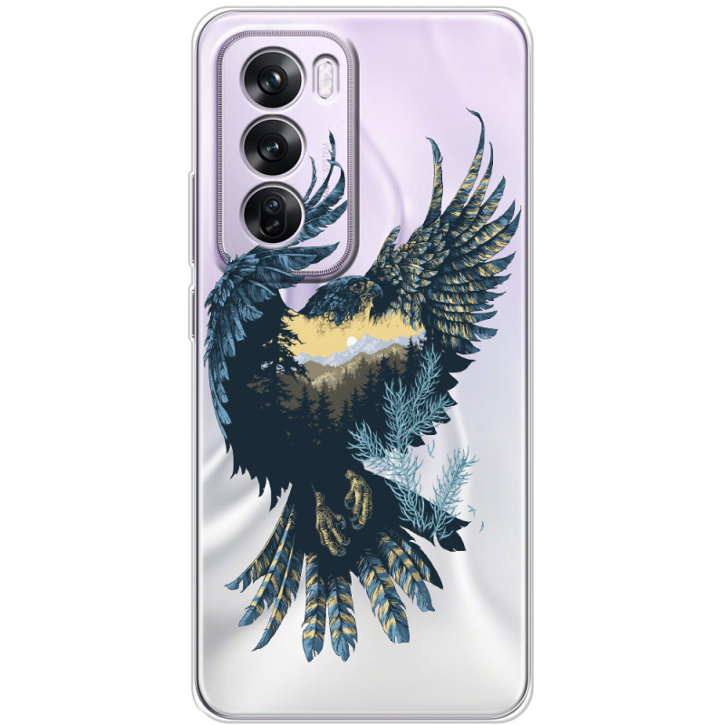 Прозрачный чехол BoxFace OPPO Reno 12 Pro Eagle